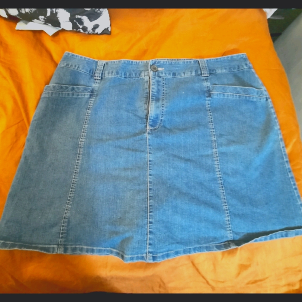 Denim Skirt/Shorts